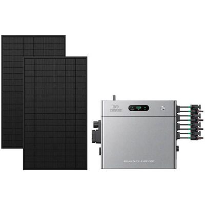 Zendure SolarFlow 2400 Pro - Batterie Solaire 2400W 2 4-16 8kWh avec 450Wx2 Panneau Bifacial - Publicité Zendure SolarFlow 2400 Pro - Batterie Solaire 2400W 2 4-16 8kWh avec 450Wx2 Panneau Bifacial - Publicité