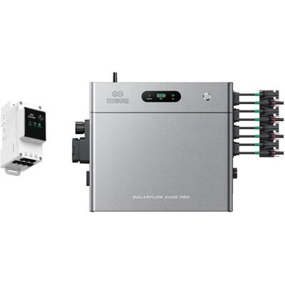 Zendure SolarFlow 2400 Pro - Batterie Solaire 2400W 24-168kWh avec Compteur intelligent 3CT - Publicité Zendure SolarFlow 2400 Pro - Batterie Solaire 2400W 24-168kWh avec Compteur intelligent 3CT - Publicité