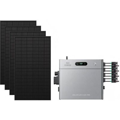 Zendure SolarFlow 2400 Pro - Batterie Solaire 2400W 2 4-16 8kWh avec 450Wx4 Panneau Bifacial - Publicité Zendure SolarFlow 2400 Pro - Batterie Solaire 2400W 2 4-16 8kWh avec 450Wx4 Panneau Bifacial - Publicité