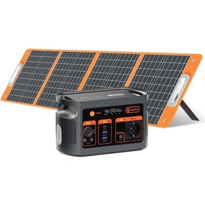 FlashFish 300W Station Electrique LiFePO4 179Wh Charge Rapide 1H Panneau Solaire 100W EPS Camping Voyage Urgence - Publicité FlashFish 300W Station Electrique LiFePO4 179Wh Charge Rapide 1H Panneau Solaire 100W EPS Camping Voyage Urgence - Publicité