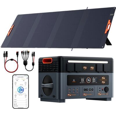 OSCAL PowerMax 2400 Pro - Station électrique ultra-portable 1024Wh 1800W LFP + Panneau solaire 400W - camping secours maison - Publicité OSCAL PowerMax 2400 Pro - Station électrique ultra-portable 1024Wh 1800W LFP + Panneau solaire 400W - camping secours maison - Publicité