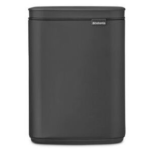 Poubelle - Brabantia - Bo 4 L - Fermeture silencieuse - Mineral Infinite Grey Gris - Publicité Poubelle - Brabantia - Bo 4 L - Fermeture silencieuse - Mineral Infinite Grey Gris - Publicité
