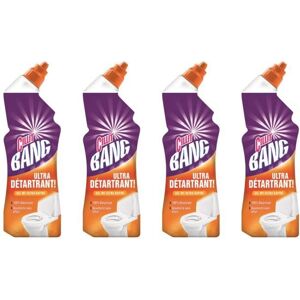 CILLIT BANG Lot de 4 Gels WC Nettoyant Surpuissant Ultra Détartrant - 750 ml - Publicité CILLIT BANG Lot de 4 Gels WC Nettoyant Surpuissant Ultra Détartrant - 750 ml - Publicité