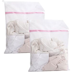 QJRRX Lot de 2 Filet Linge pour Machine à Laver Sacs à Linge Résistant avec Fermeture Eclair Filet de Lavage de Voyage (30x40cm) - Publicité QJRRX Lot de 2 Filet Linge pour Machine à Laver Sacs à Linge Résistant avec Fermeture Eclair Filet de Lavage de Voyage (30x40cm) - Publicité