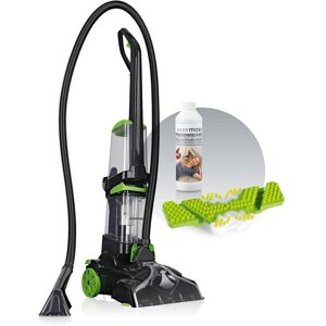 Nettoyeur de tapis 3 en 1 - JOZSI - Laver nettoyer et aspirer - Buse de rembourrage - Shampoing inclus 500 ml Noir - Publicité Nettoyeur de tapis 3 en 1 - JOZSI - Laver nettoyer et aspirer - Buse de rembourrage - Shampoing inclus 500 ml Noir - Publicité