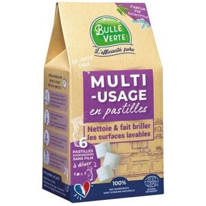 Bulle Verte - Comprimés de nettoyage multi-usage - 6 doses - Publicité Bulle Verte - Comprimés de nettoyage multi-usage - 6 doses - Publicité