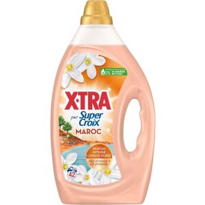 Lessive Liquide - Super Croix par X•Tra - Fleur dOranger & Lait dAmande - 42 Lavages - Publicité Lessive Liquide - Super Croix par X•Tra - Fleur dOranger & Lait dAmande - 42 Lavages - Publicité