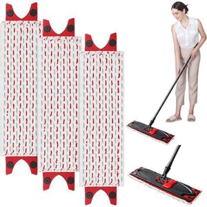 XVX 3 Pièces Serpillere Recharge pour Vileda Balai Microfibre Kit pour Vileda Ultramax Mop 2 en 1 Absorbante Recharge SERPILLERE Rouge - Publicité XVX 3 Pièces Serpillere Recharge pour Vileda Balai Microfibre Kit pour Vileda Ultramax Mop 2 en 1 Absorbante Recharge SERPILLERE Rouge - Publicité