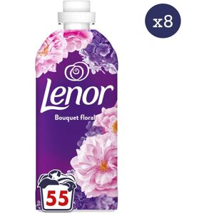 8x55 Lavages Bouquet Floral - Adoucissant Lenor - Publicité 8x55 Lavages Bouquet Floral - Adoucissant Lenor - Publicité