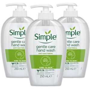 Simple Gel Menta pour les Mains - Lavage - Publicité Simple Gel Menta pour les Mains - Lavage - Publicité
