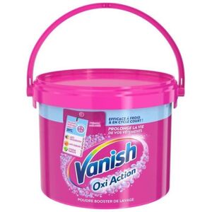 VANISH Détachant Oxi Action Poudre efficace dès 20° Pot de 27Kg - Publicité VANISH Détachant Oxi Action Poudre efficace dès 20° Pot de 27Kg - Publicité