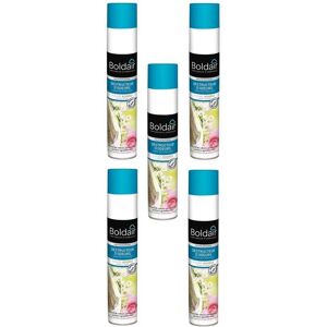 Boldair Lot de 5 Aérosols 500 ml Désodorisant destructeur dodeurs Fleurs boisées - Publicité Boldair Lot de 5 Aérosols 500 ml Désodorisant destructeur dodeurs Fleurs boisées - Publicité