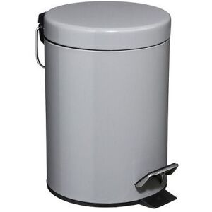 Atmosphéra Poubelle à pédale en métal 3 litres - Salle de bain - Publicité Atmosphéra Poubelle à pédale en métal 3 litres - Salle de bain - Publicité