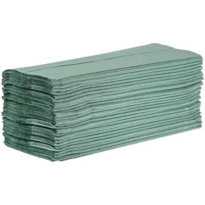 Jantex Z-plié Serviettes en Papier Vertes - Serviettes en Papier - 1-Couche - 200 Feuilles - Pack de 15 - Publicité Jantex Z-plié Serviettes en Papier Vertes - Serviettes en Papier - 1-Couche - 200 Feuilles - Pack de 15 - Publicité