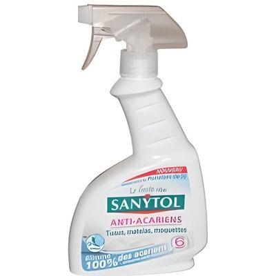 Nettoyant anti-acariens - SANYTOL - PIST - 300 ml - Spray - 019 kg - Publicité Nettoyant anti-acariens - SANYTOL - PIST - 300 ml - Spray - 019 kg - Publicité