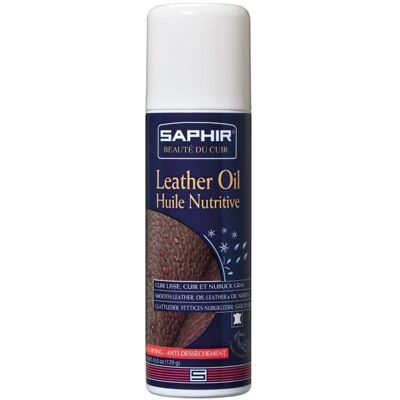 Huile Nutritive Cuir Aérosol Saphir - Publicité Huile Nutritive Cuir Aérosol Saphir - Publicité