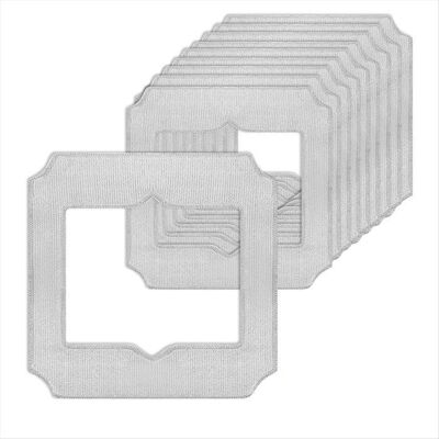 SODIAL 10 Pièces de Rechange pour Ecovacs Winbot Mini Lingettes de Nettoyage Tampon de Nettoyage en Microfibre - Publicité SODIAL 10 Pièces de Rechange pour Ecovacs Winbot Mini Lingettes de Nettoyage Tampon de Nettoyage en Microfibre - Publicité