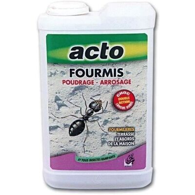 ACTO Anti-fourmis en poudre - 400 g - Publicité ACTO Anti-fourmis en poudre - 400 g - Publicité
