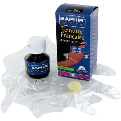SAPHIR Teinture française - noir - 50 mL - Publicité SAPHIR Teinture française - noir - 50 mL - Publicité