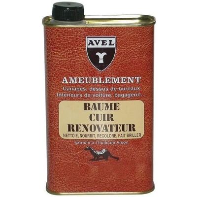 SAPHIR Baume cuir rénovateur liquide - coloris marron clair - 500 mL - Publicité SAPHIR Baume cuir rénovateur liquide - coloris marron clair - 500 mL - Publicité