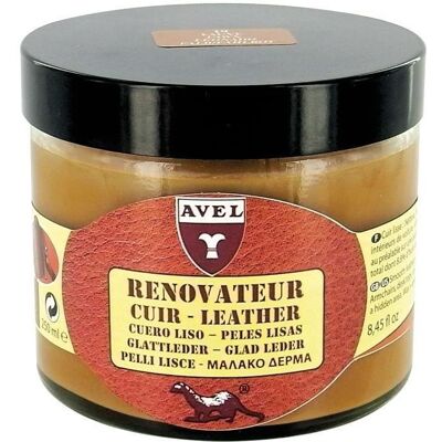 SAPHIR Baume cuir rénovateur crème - coloris marron clair - 250 mL - Publicité SAPHIR Baume cuir rénovateur crème - coloris marron clair - 250 mL - Publicité