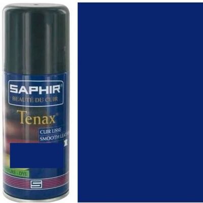 TEINTURE CUIR AEROSOL TENAX SAPHIR AVEL recolorer teinter couleur BLEU SPAHIR - Publicité TEINTURE CUIR AEROSOL TENAX SAPHIR AVEL recolorer teinter couleur BLEU SPAHIR - Publicité