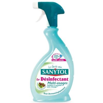 Sanytol Désinfectant Multi-Usages Pin - Publicité Sanytol Désinfectant Multi-Usages Pin - Publicité