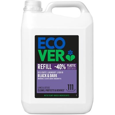 Ecover - Lessive liquide noire et foncée - 5L - Publicité Ecover - Lessive liquide noire et foncée - 5L - Publicité