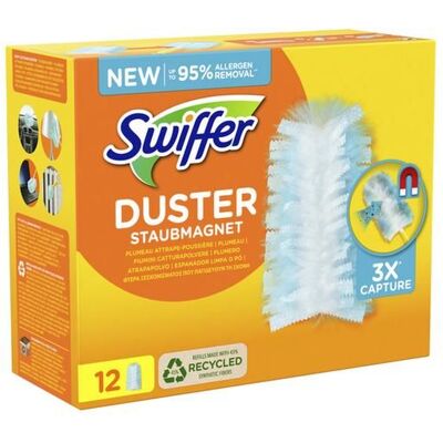 SWIFFER - Piumini Duster - Pack 12 - Capture poussière - Duster - Publicité SWIFFER - Piumini Duster - Pack 12 - Capture poussière - Duster - Publicité