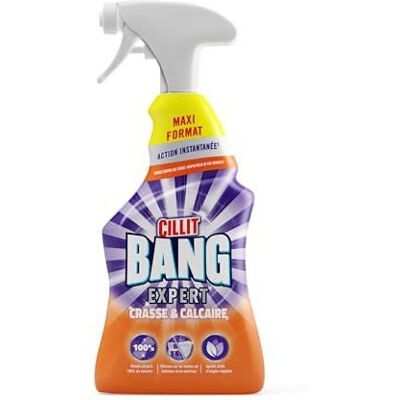 Cillit Bang Nettoyant Salle de Bain 1L - Anti-Calcaire Surpuissant Élimine Crasse Traces de Savon et Rouille Action Rapide - Publicité Cillit Bang Nettoyant Salle de Bain 1L - Anti-Calcaire Surpuissant Élimine Crasse Traces de Savon et Rouille Action Rapide - Publicité