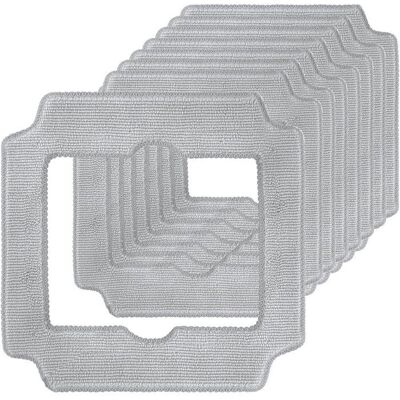 SODIAL 8 Tampons de Nettoyage pour Robots de Nettoyage de Fenêtres pour Ecovacs WINBOT MINI2 Tampons en Microfibre Lavables - Publicité SODIAL 8 Tampons de Nettoyage pour Robots de Nettoyage de Fenêtres pour Ecovacs WINBOT MINI2 Tampons en Microfibre Lavables - Publicité