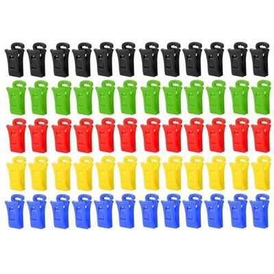 SODIAL 60Pinces à Chaussettes pour Lave-Linge et SèChe-Linge Pinces à Chaussettes avec Crochets Porte-Chaussettes Machine à Laver - Publicité SODIAL 60Pinces à Chaussettes pour Lave-Linge et SèChe-Linge Pinces à Chaussettes avec Crochets Porte-Chaussettes Machine à Laver - Publicité