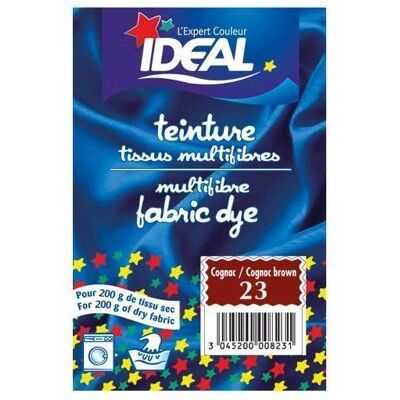 Colorant pour tissus multifibres Cognac23 - Teinture - Publicité Colorant pour tissus multifibres Cognac23 - Teinture - Publicité