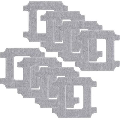 SODIAL 8 Lingettes de Nettoyage pour Robots Lave-Vitres Lubluelu CH00 CH01 CHYW201 CHYW200 Lingettes Réutilisables et Lavables - Publicité SODIAL 8 Lingettes de Nettoyage pour Robots Lave-Vitres Lubluelu CH00 CH01 CHYW201 CHYW200 Lingettes Réutilisables et Lavables - Publicité