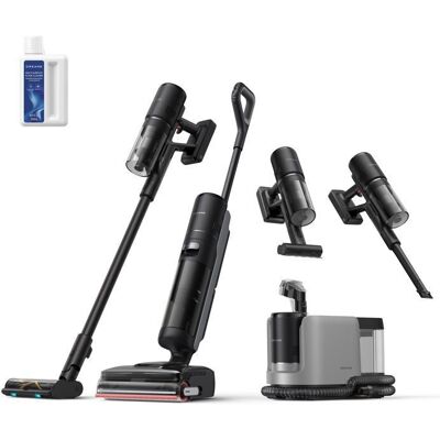 Aspirateur Eau Et Poussière Dreame H15 Mix 7-en-1 Bras robotique IA Nettoyage des Bords 23 kPa séchage 5 Min à 90 °C à Plat Noir - Publicité Aspirateur Eau Et Poussière Dreame H15 Mix 7-en-1 Bras robotique IA Nettoyage des Bords 23 kPa séchage 5 Min à 90 °C à Plat Noir - Publicité