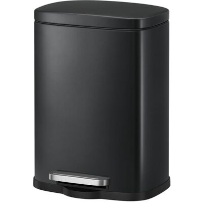 SONGMICS Poubelle à Pédale avec Seau Intérieur Amovible Fermeture en Douceur 12 L 38 4 x 28 6 x 25 2 cm Noir Noir - Publicité SONGMICS Poubelle à Pédale avec Seau Intérieur Amovible Fermeture en Douceur 12 L 38 4 x 28 6 x 25 2 cm Noir Noir - Publicité