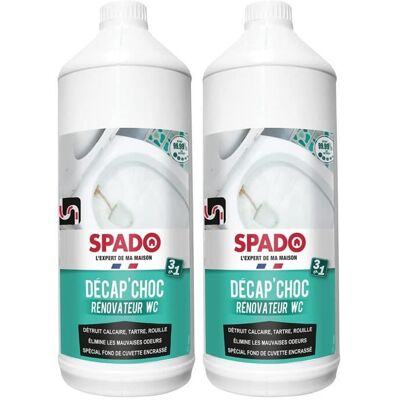 Spado - Pv01213601-2 - 2 Flacons - Toilet bowl cleaner - Publicité Spado - Pv01213601-2 - 2 Flacons - Toilet bowl cleaner - Publicité