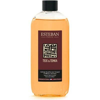 Recharge capilla ™ - Esteban : Recharge parfum Teck & Tonka 200 ml Esteban - Publicité Recharge capilla ™ - Esteban : Recharge parfum Teck & Tonka 200 ml Esteban - Publicité