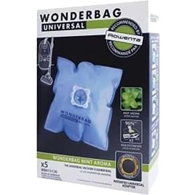 Sacs aspirateur Rowenta Saveur Menthe - Pack de 5 - Publicité Sacs aspirateur Rowenta Saveur Menthe - Pack de 5 - Publicité
