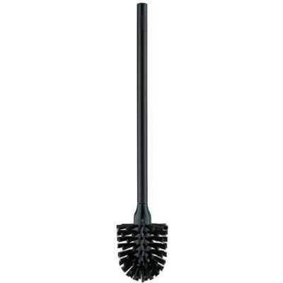 Brosse WC - KELA - La Brosse - Forme classic - En plastique - Ø8cm - Noir Noir - Publicité Brosse WC - KELA - La Brosse - Forme classic - En plastique - Ø8cm - Noir Noir - Publicité