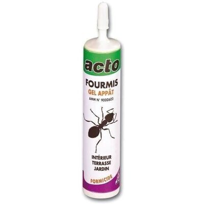 ACTO Tube anti-fourmis 15g - Appât - Publicité ACTO Tube anti-fourmis 15g - Appât - Publicité