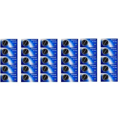 Lot de 30 piles CR2032 lithium 3 volt de marque Eunicell - Publicité Lot de 30 piles CR2032 lithium 3 volt de marque Eunicell - Publicité
