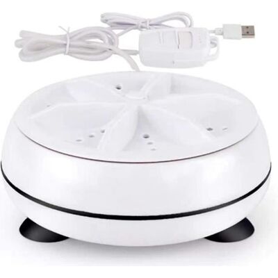 Mini Lave-Vaisselle Ultrasonique Portatif - SODIAL - USB Alimenté - Voyage Personnel Camping - Blanc - Publicité Mini Lave-Vaisselle Ultrasonique Portatif - SODIAL - USB Alimenté - Voyage Personnel Camping - Blanc - Publicité