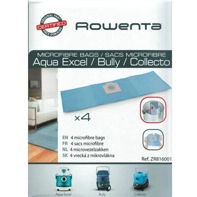 Rowenta Collecto Aspirateur Humide et Sec - 4 Sacs en Microfibre - Publicité Rowenta Collecto Aspirateur Humide et Sec - 4 Sacs en Microfibre - Publicité