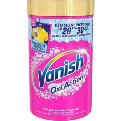 Vanish Poudre Détachante - Effacement efficace des taches - Publicité Vanish Poudre Détachante - Effacement efficace des taches - Publicité