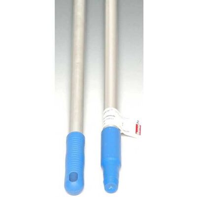 Manche aluminium 1.40 m - douille vis - THO 5062B - Les manches et accessoires - THOMAS Bleu - Publicité Manche aluminium 1.40 m - douille vis - THO 5062B - Les manches et accessoires - THOMAS Bleu - Publicité