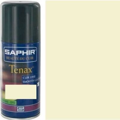 TEINTURE CUIR AEROSOL TENAX SAPHIR AVEL recolorer teinter couleur BLANC CASSE - Publicité TEINTURE CUIR AEROSOL TENAX SAPHIR AVEL recolorer teinter couleur BLANC CASSE - Publicité