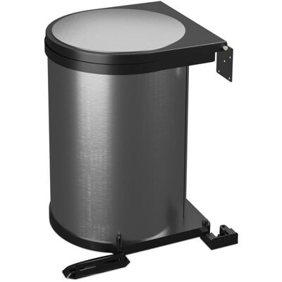 Relaxdays Poubelle en Acier Inoxydable Sous Évier - 12L - Conteneur Cuisine Moderne - Publicité Relaxdays Poubelle en Acier Inoxydable Sous Évier - 12L - Conteneur Cuisine Moderne - Publicité
