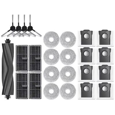 SODIAL Kit DAccessoires pour Aspirateur Robot pour L40 Ultra AE/ce Comprenant des Brosses Principales et Latérales une Lingette de Gris - Publicité SODIAL Kit DAccessoires pour Aspirateur Robot pour L40 Ultra AE/ce Comprenant des Brosses Principales et Latérales une Lingette de Gris - Publicité