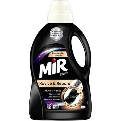 MIR Black Lessive Raviveur 3D - 15L - Publicité MIR Black Lessive Raviveur 3D - 15L - Publicité
